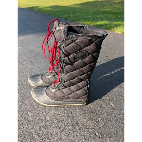 Sorel Women's Out N About Tall Snow Boot Sz 8.5 Waterproof Insulated NL2412-010 - Picture 1 of 6